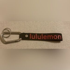 Lululemon All Hours Keychain rare Black and Red
